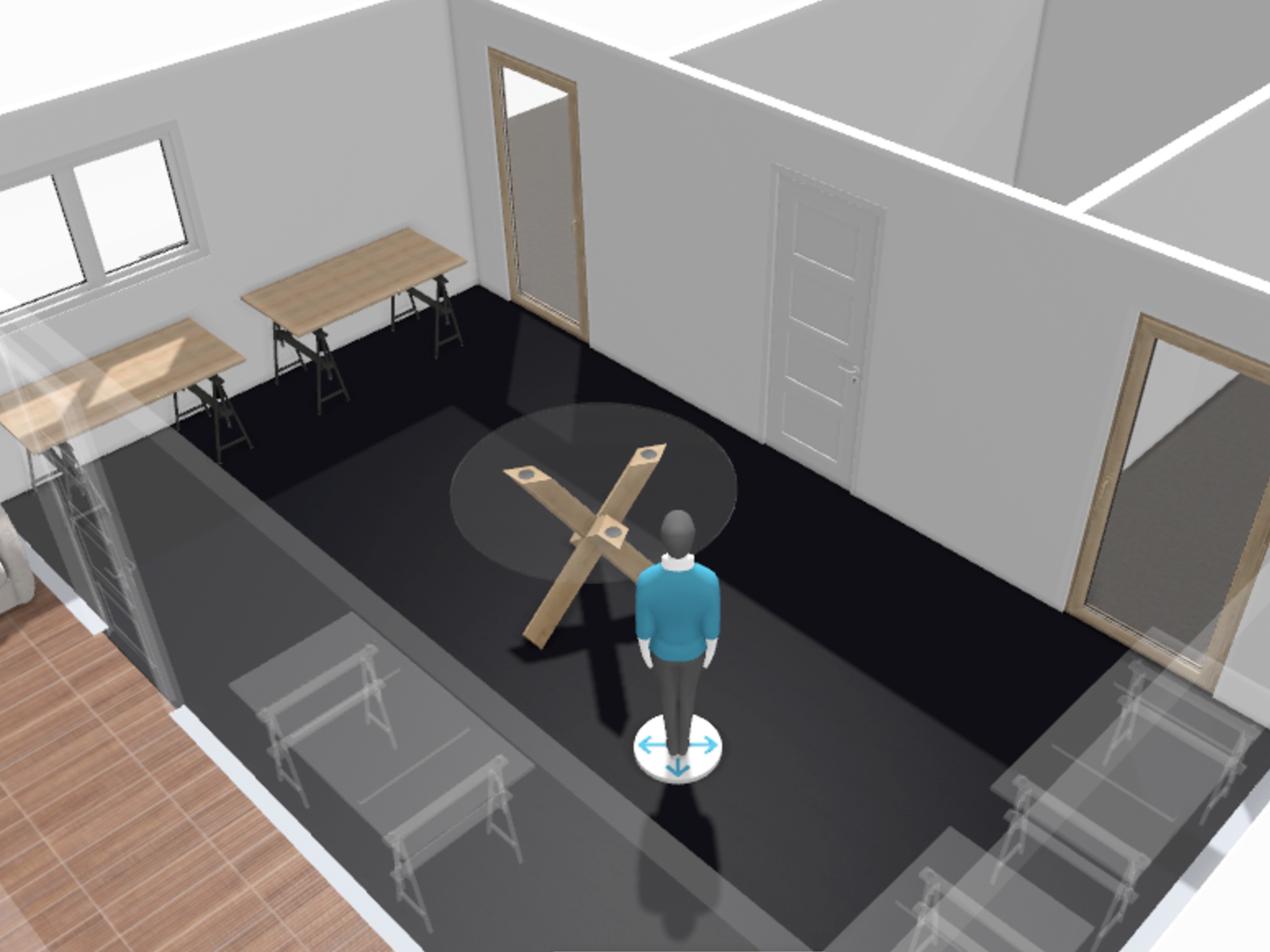 OpenSpace partagé Chorges 35 m² – vue principale