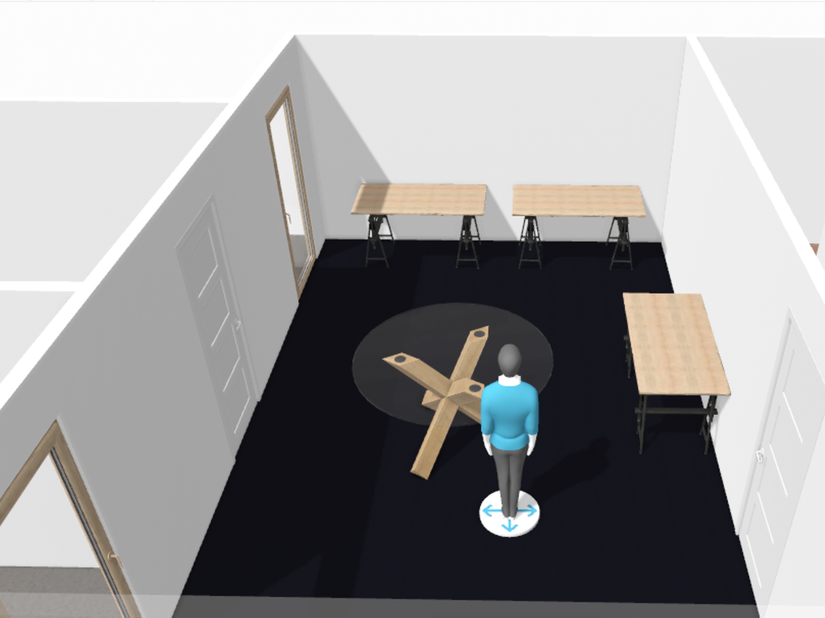 OpenSpace partagé Chorges 35 m² – terrasse ouest