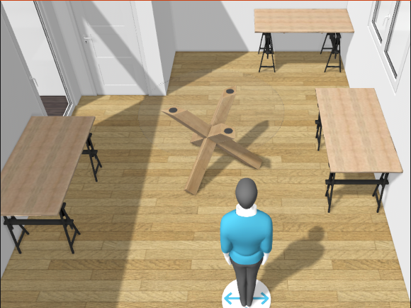 Bureau Sud-Est Chorges 25 m² avec balcon – vue principale